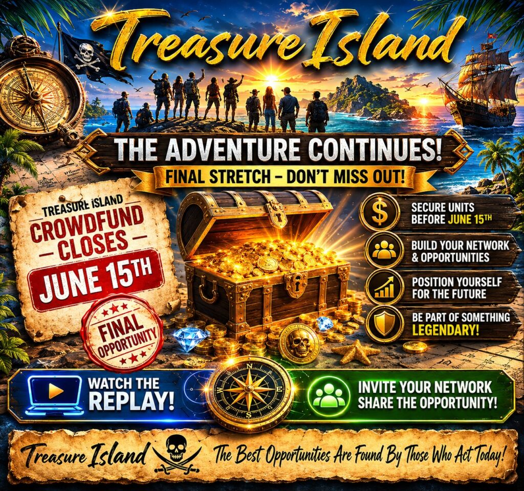 Treasure Island Presentation May 21 — A Practical Walkthrough to Make Money Online 